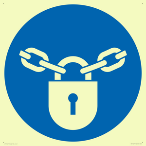 Mandatory: Keep locked